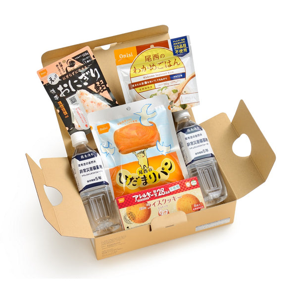 非常食】尾西の長期保存食セット 1日分いろいろ【長期保存】 | 亀田