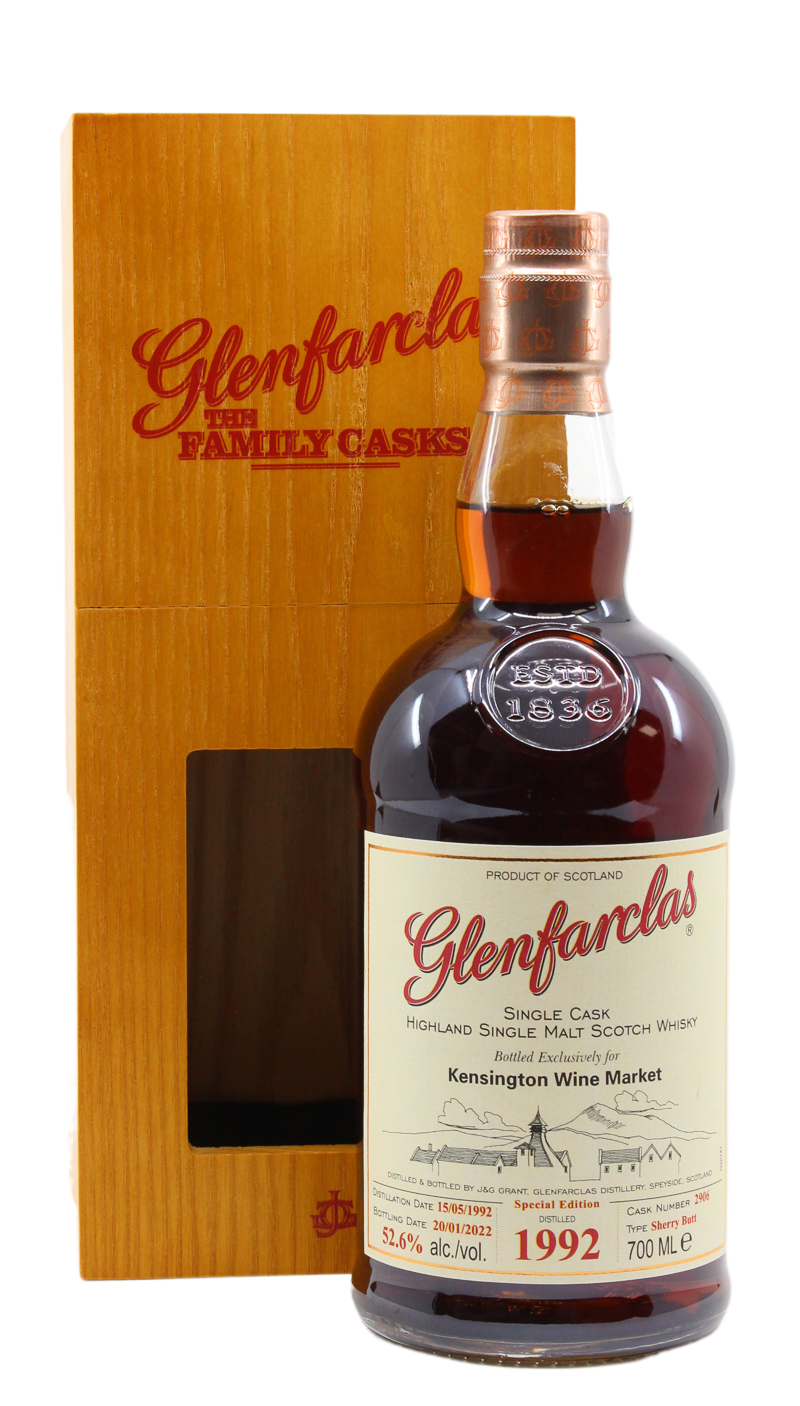 Kensington Wine Market - Glenfarclas 1992 KWM 30 Annv Family Cask