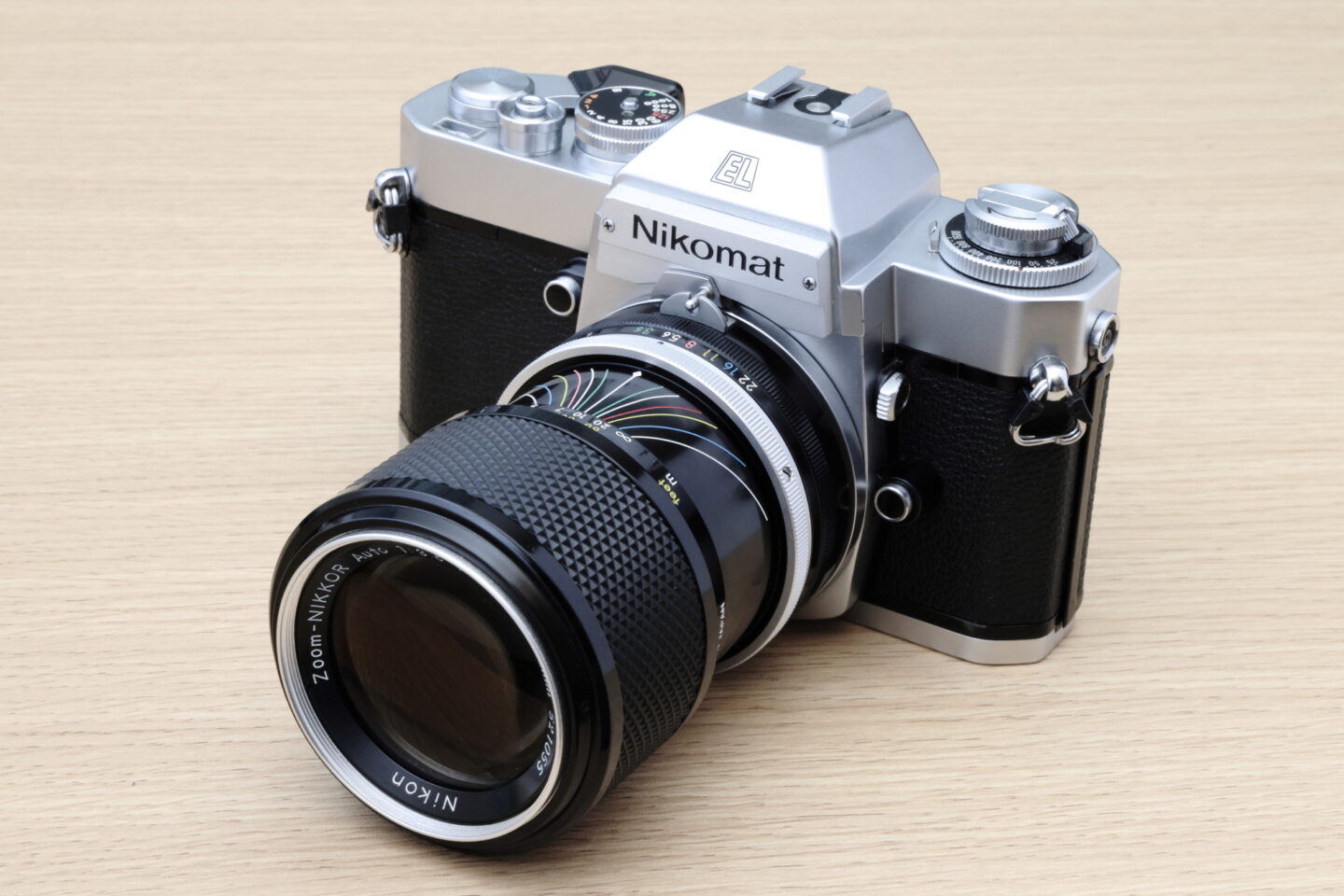 Nikomat EL 一眼レフカメラ Nikkor 50mm f/2 動作確認済 Nikomat EL