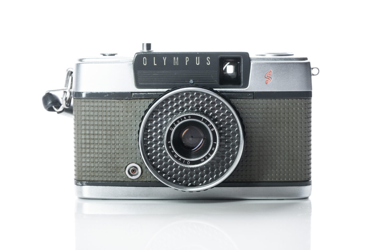 動作品】OLYMPUS 初代μ[mju:]ミュー オリンパス フィルムカメラ