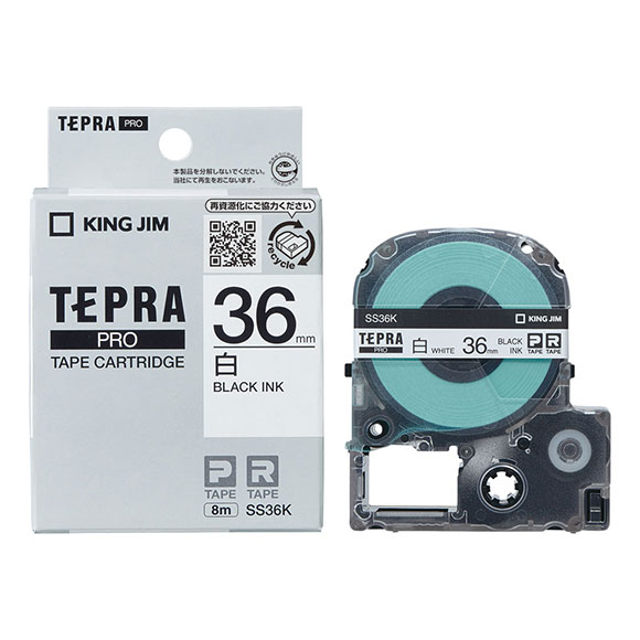 PROテープカートリッジ 白ラベル SS36K | PROテープカートリッジ 白