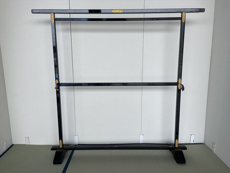 二段木製衣桁 レンタルなら大阪、東京全国各地ステップにお任せください！