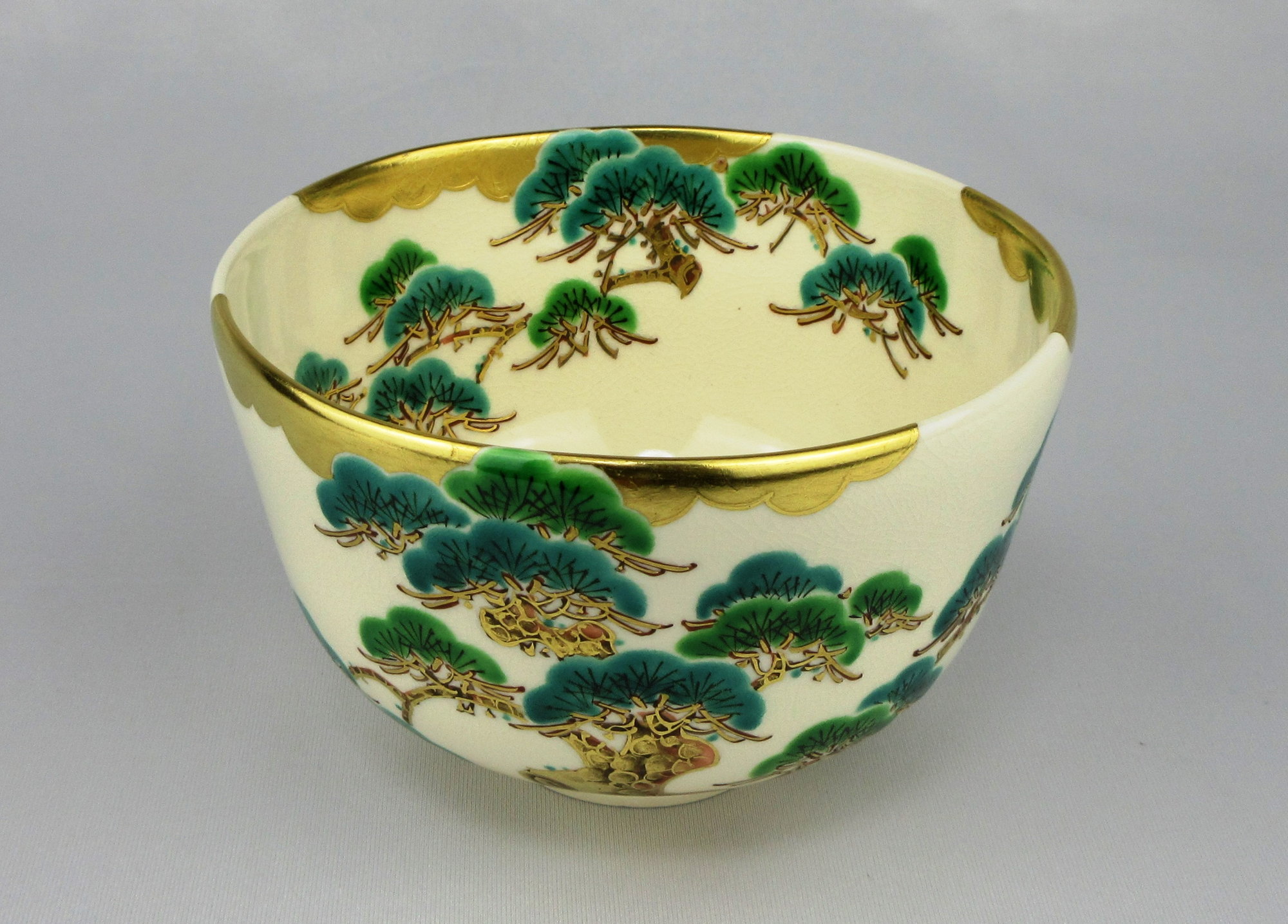 栗山園オンライン通販部 / 新品 老松之絵茶碗 木全翁楽