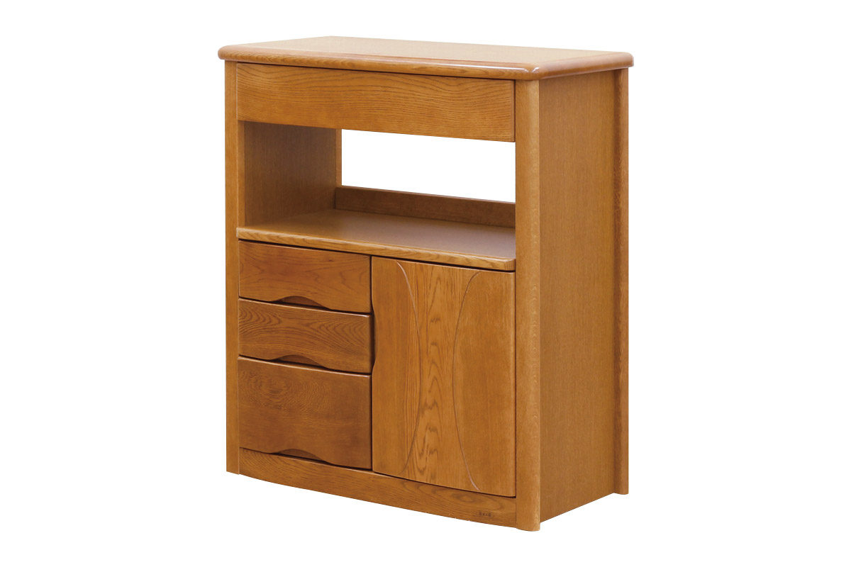 浜本工芸｜楢無垢材｜電話台｜TEL台