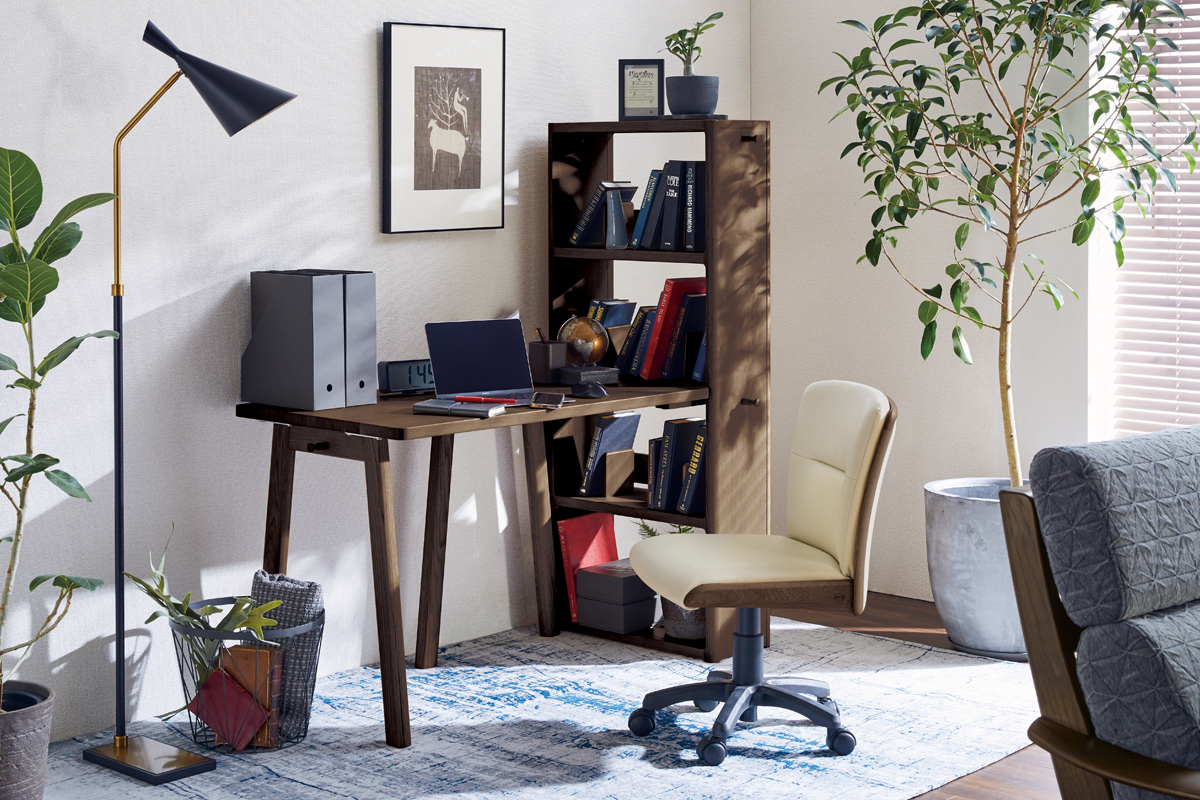 好みにあわせてつくり上げる、自分だけの書斎デスク No.6000｜書斎