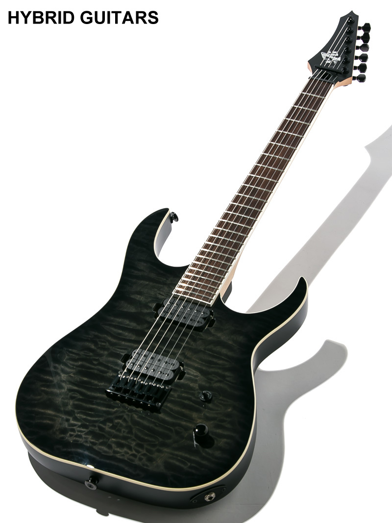 Strictly 7 Guitars Cobra JS6 QM Black 2018 中古｜ギター買取の東京
