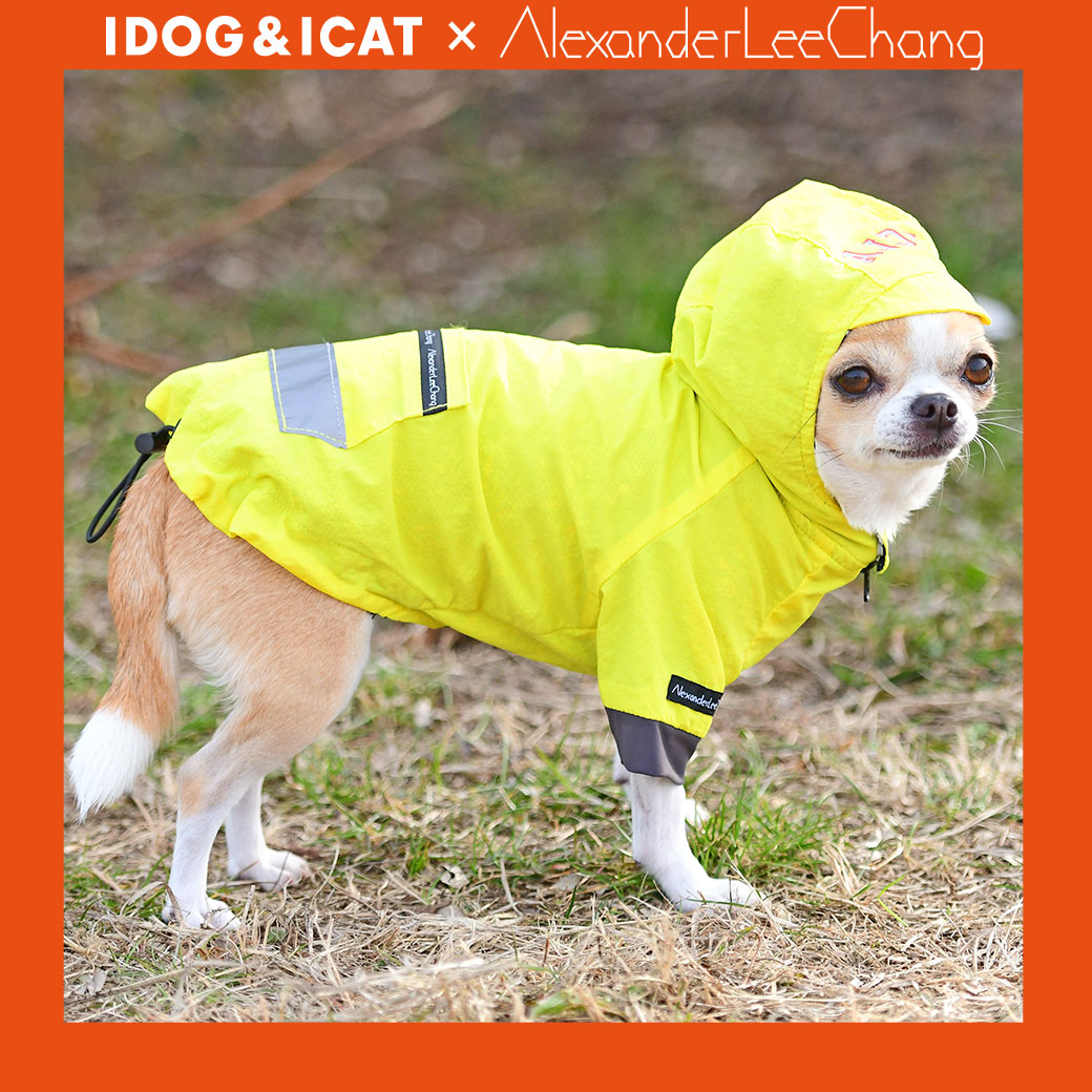 iDog SHIELD COAT リフレクトレインジャケット 裏ニャンカモ IDOG