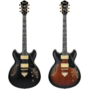 Ibanez】”Tree of Life指板インレイ” を採用したNewセミアコモデル