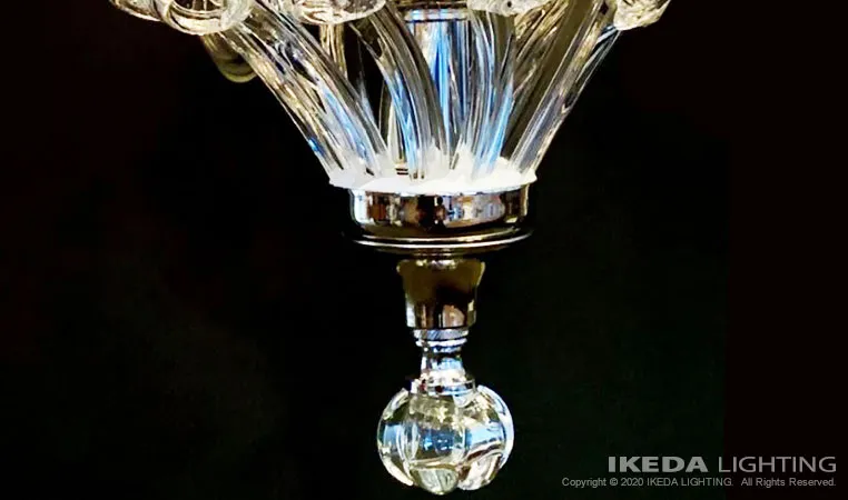 ボヘミアンクリスタル シャンデリア 12灯 | イケダセレクション