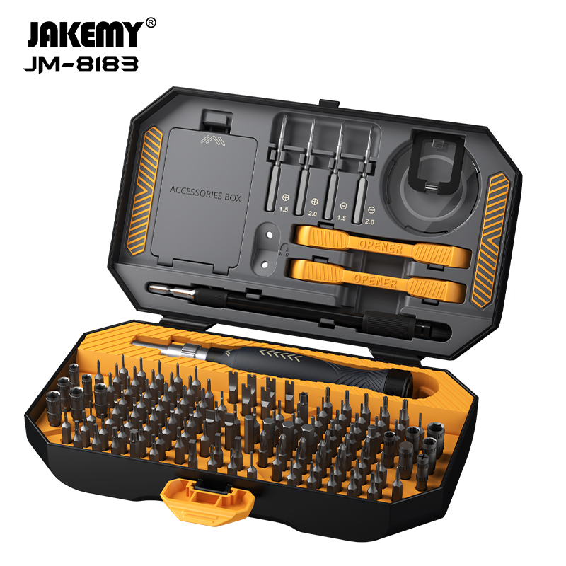 JM-8183 145 in 1 Precision Screwdriver Set for Laptop Repair - Jakemy