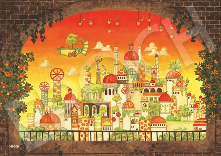 EPO-02-601 西村典子 オレンジの宮殿 108ピース エポック社 の商品詳細