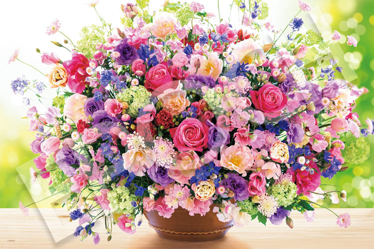 新品未開封】フラワー&レース レスリーセイヤー ジグソーパズル 2000