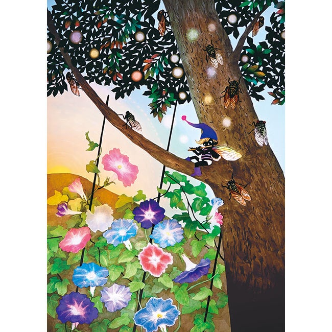 藤城清治 光と影のファンタジアケロヨンのユートピア ジグソーパズル