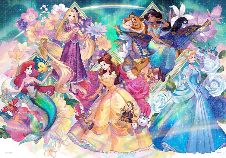TEN-D1000-900 ディズニー Princess Prism Fantasy 1000ピース