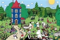 YAM-10-1348 ムーミン ムーミンハウスへようこそ！ 1000ピース