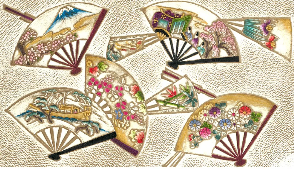 四季扇面 - しきせんめん - - 文庫屋「大関」