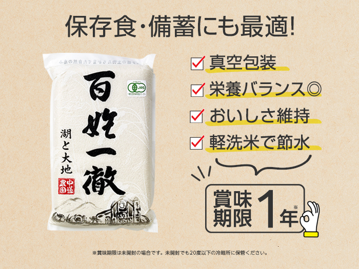 中道農園 / 自然栽培コシヒカリ 極 玄米 2.5kg