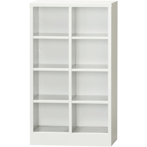 SBK-24 豊國工業 8人用 オープンシューズボックス 高さ890 2列4段