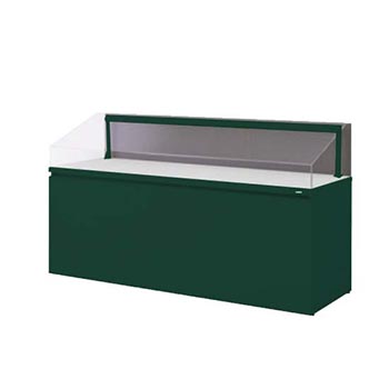 B2B2KP-ZH12 オカムラ ノンエアタイト式透明アクリルショーケース 幅