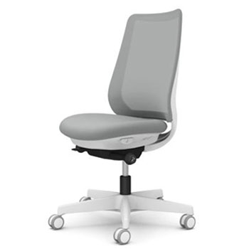 CF11ZW-FKA1 オカムラ ポータム 背メッシュ ブラック 肘無し ホワイト