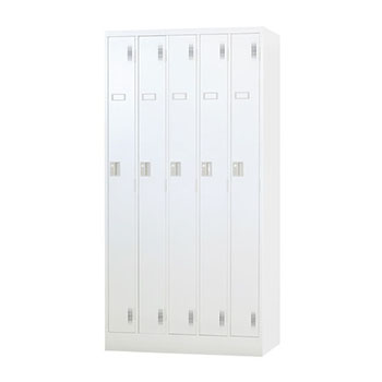 送料無料 生興 スチールロッカー 4人用 AKL-W4S 白 251127 ロッカー 4