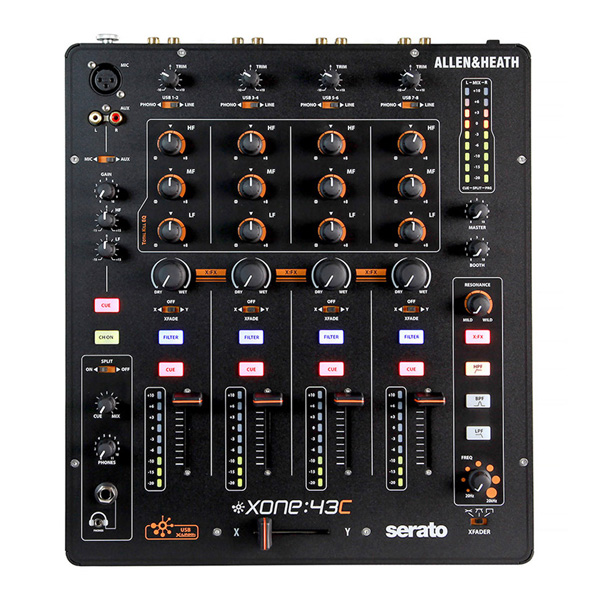 アレヒのベストセラーDJミキサー】XONE:43とXONE:43Cって何が違うの