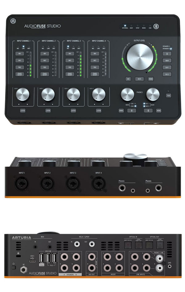 ARTURIA/オーディオインターフェイス/AUDIOFUSE STUDIO -DJ機材