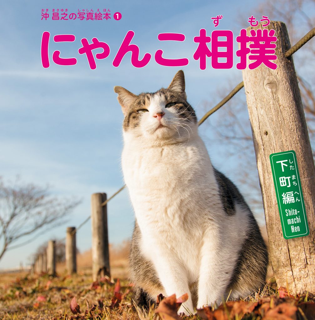 沖 昌之の写真絵本① にゃんこ相撲〈下町編〉 | 大空出版の本