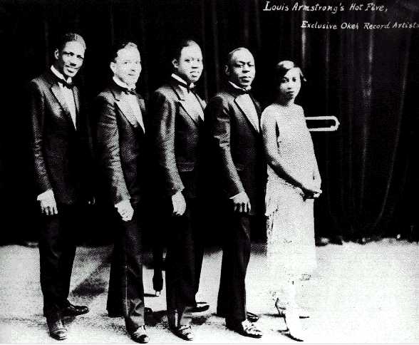 異色黒人ジャズBAND登場8人衆♯ルイアームストロングと共演♯希少