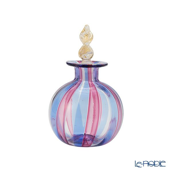 香水瓶 ベネチア マーブルグラス R19-3 展示作品の御紹介:マーブル