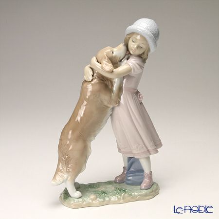 小売業者 リヤドロ 待ってたよ 美品 リヤドロ LLADRO 『待ってたよ