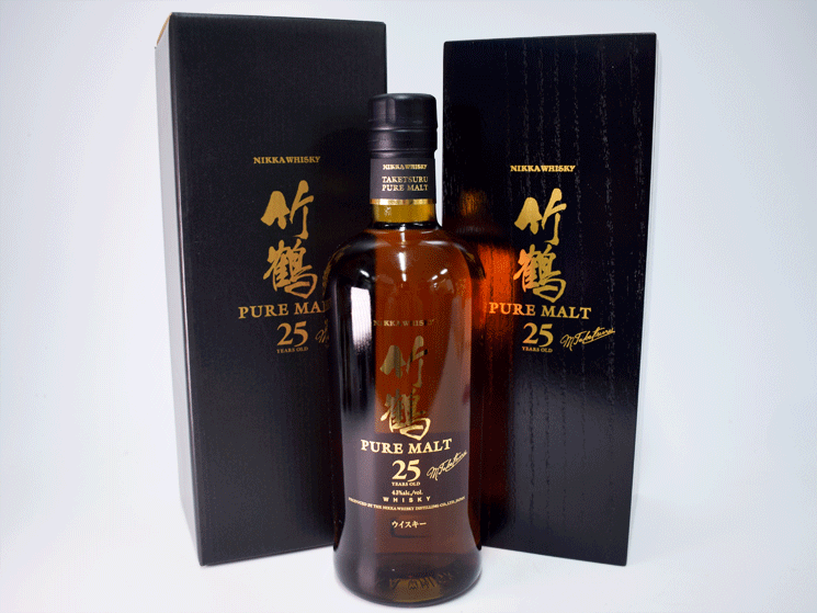 空瓶】 竹鶴25年 箱付き