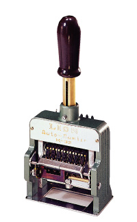 Lion Numbering Machine