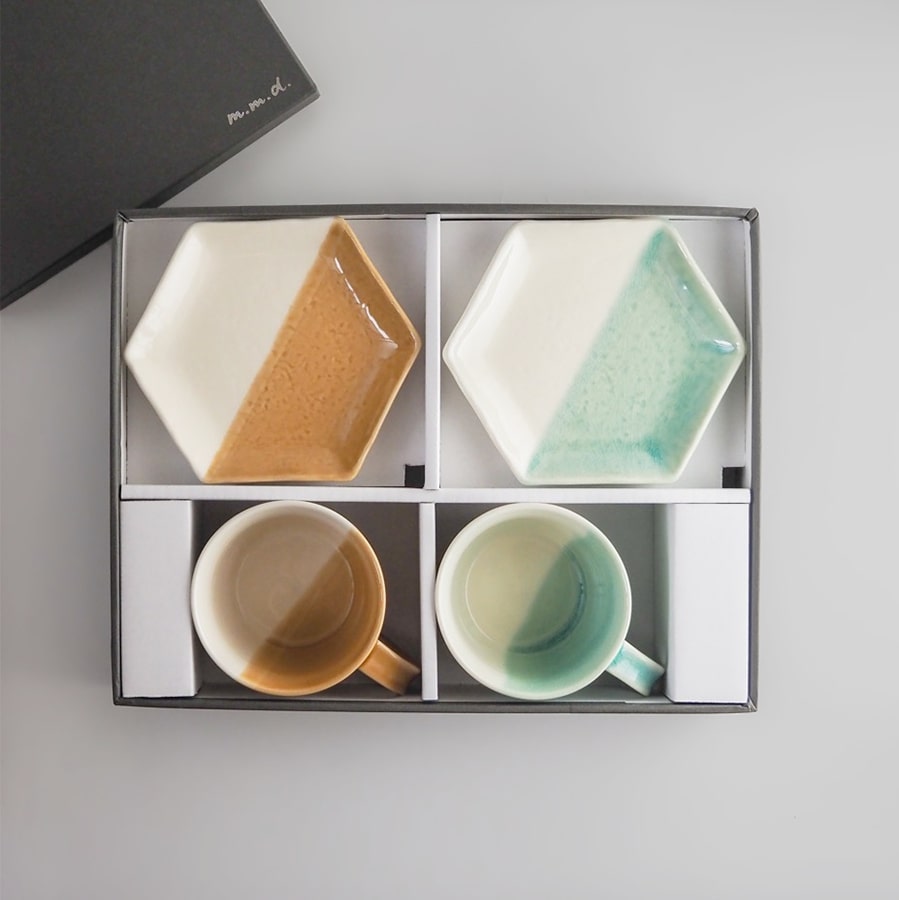 まーやん 重箱 2個 取り皿セット GIFT_classic_plate-m_os1100-a.