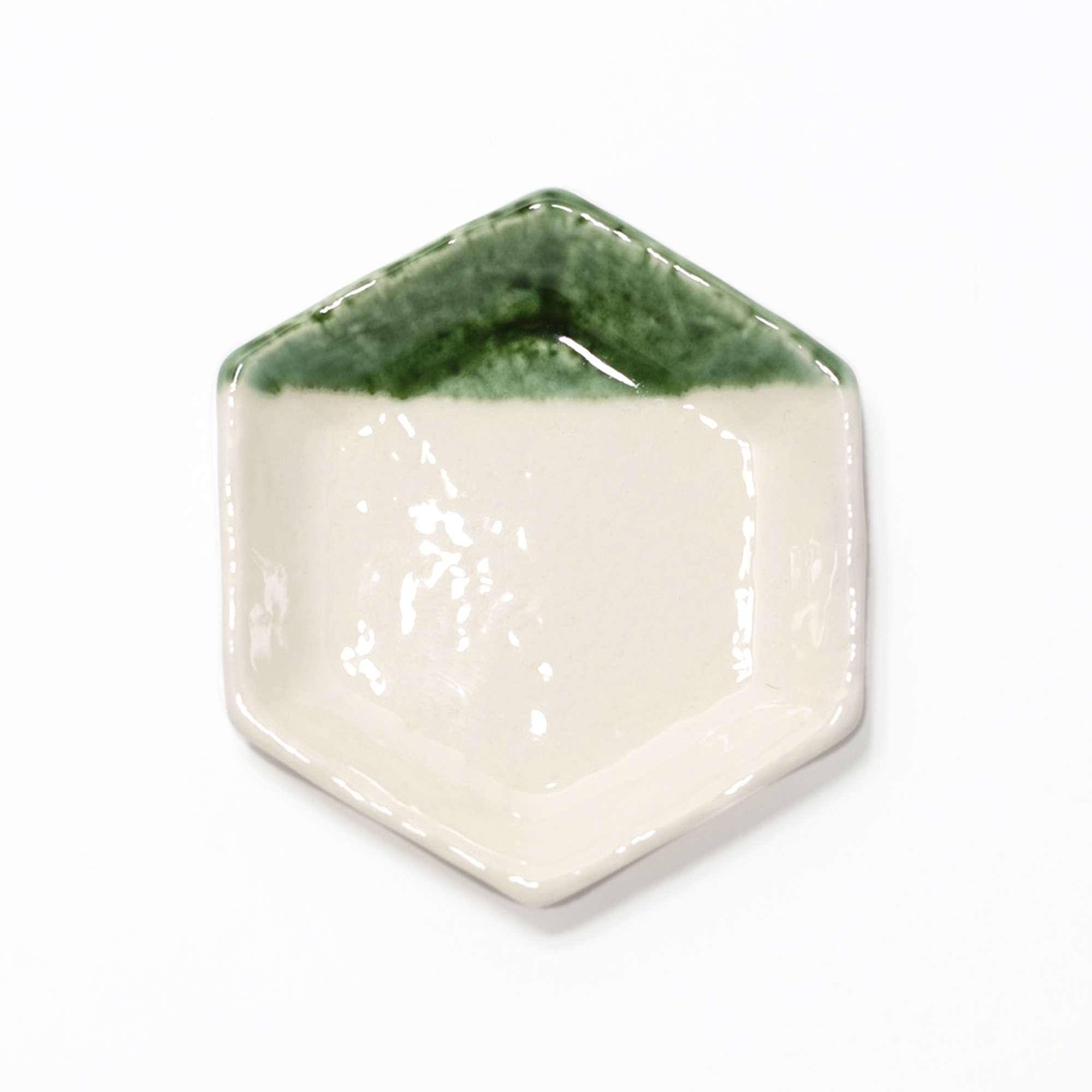 m.m.d. / 六角豆皿 / 青磁 / true colors line | m.m.d.(エムエム