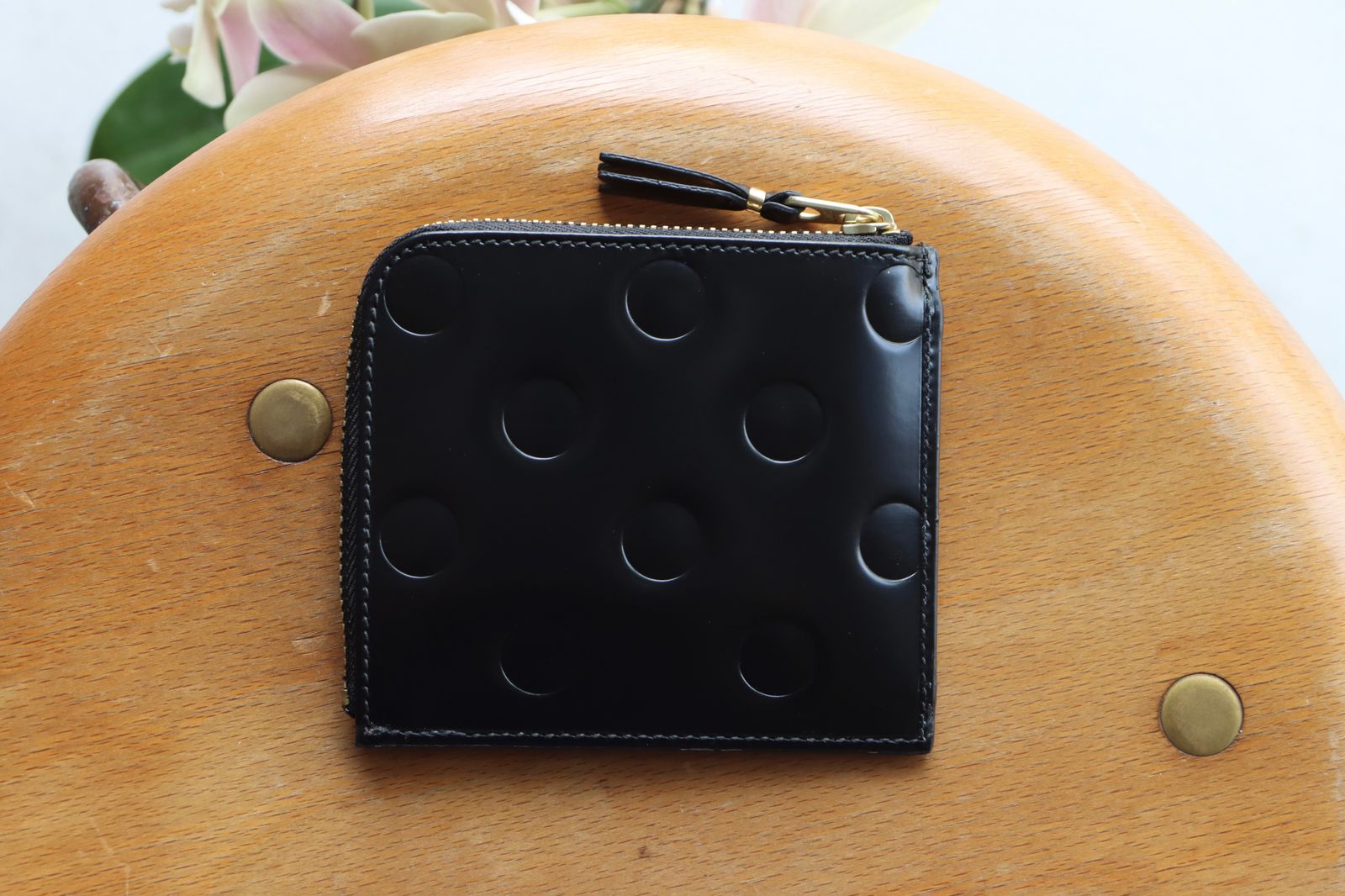 Wallet COMME des GARCONS - コムデギャルソン L字型ZIP財布(SA3100NE