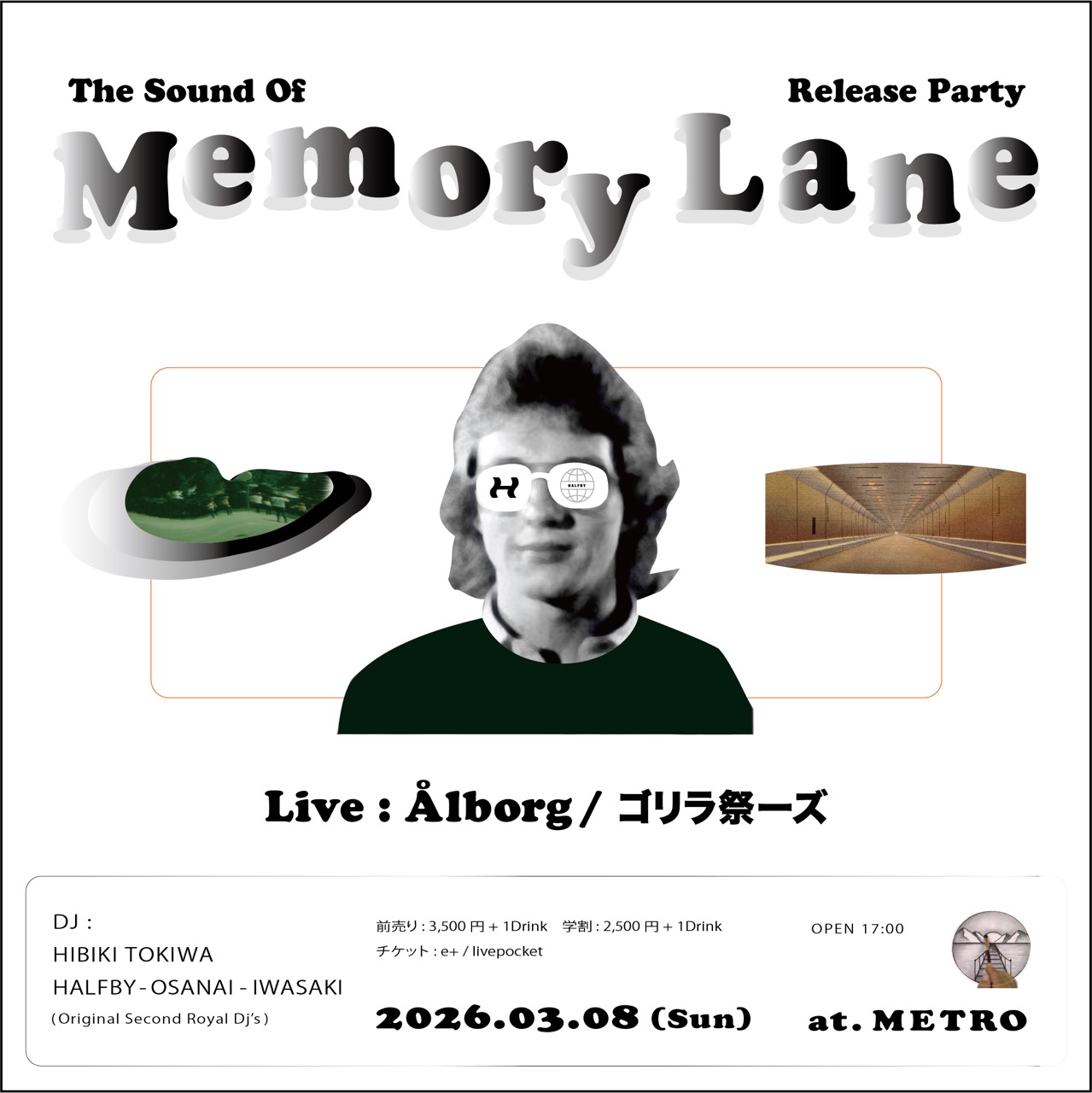 HALFBY「The Sound Of Memory Lane」Release Party | CLUB METRO