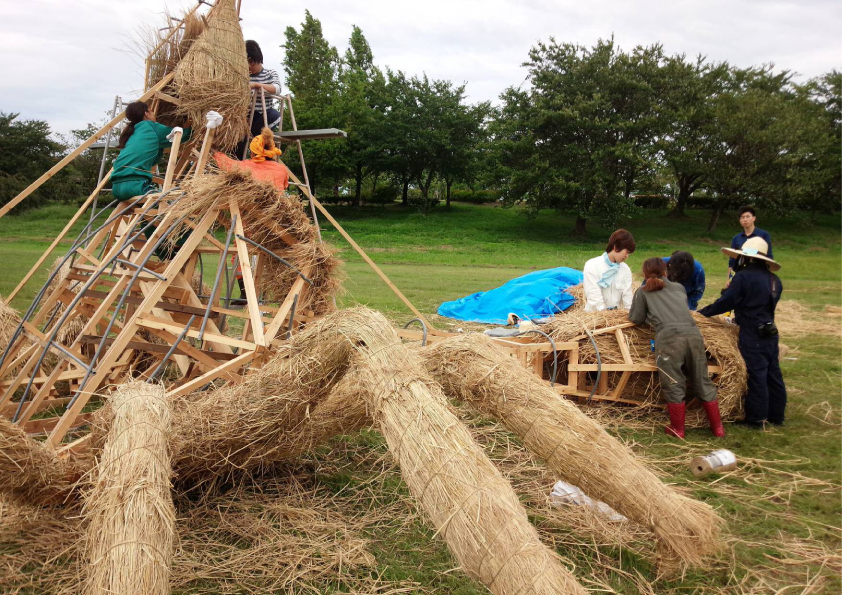 13 わらアートで、地域に笑顔と一体感を（上堰潟公園：西蒲区） | 達人