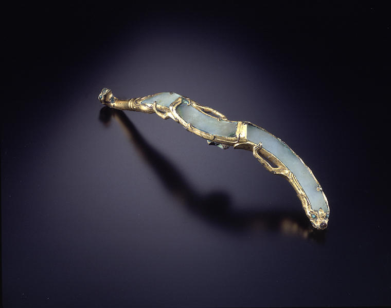 玉琉璃象嵌帯鉤 - MIHO MUSEUM