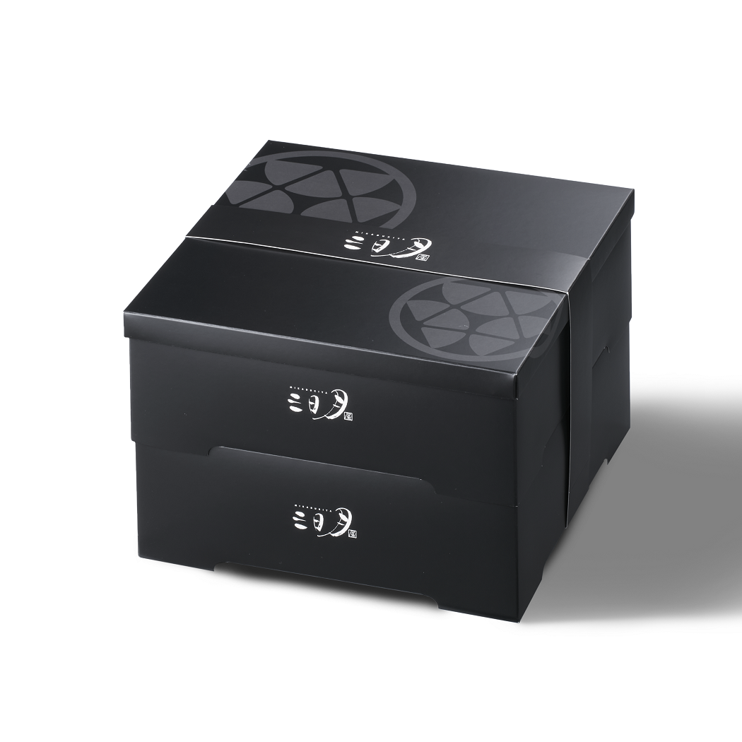 ラスクロ贈答箱(2個用・手提げ袋付)｜三日月屋 オンラインショップ