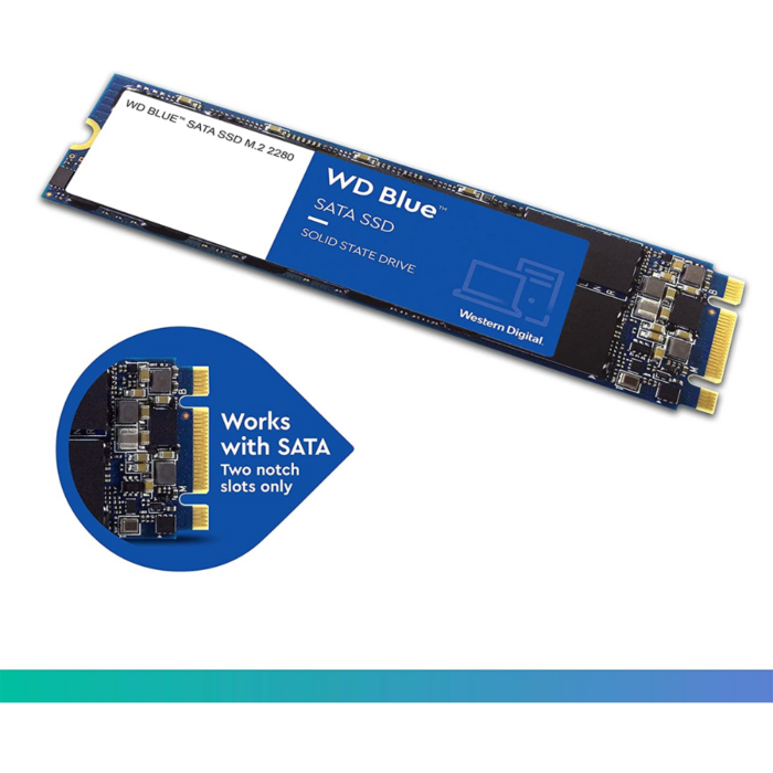 WD Blue 3D Nand Sata SSD - 2TB - Mikky World Hub Limited