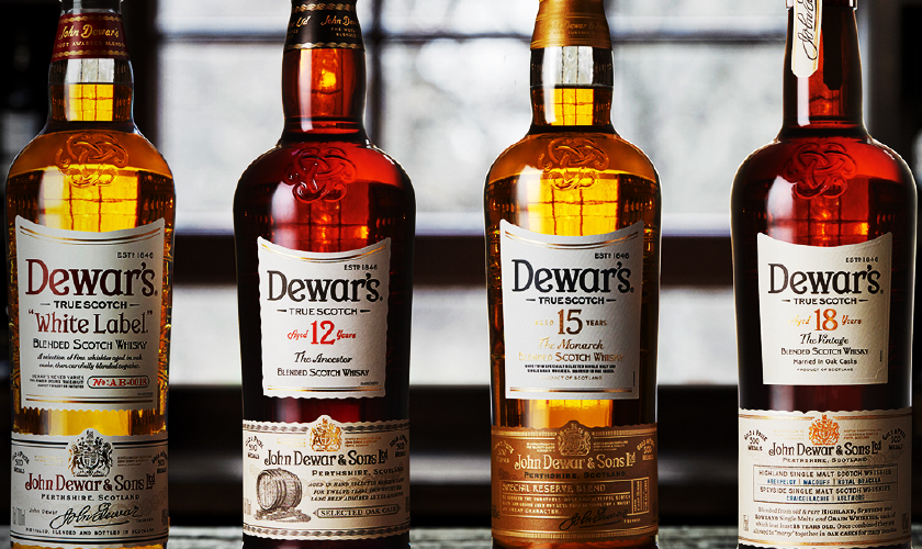 デュワーズ 8年 ユニークカスクシリーズ バカルディの通信販売