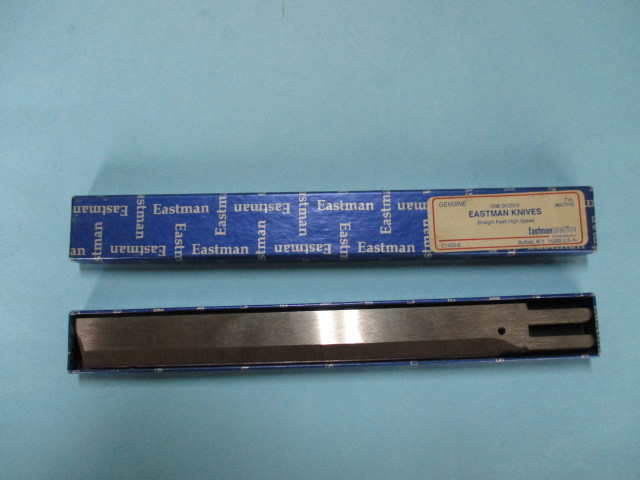 長期在庫品】 KM裁断機/イーストマン裁断機 ハイス刃(銀箱) ミシン