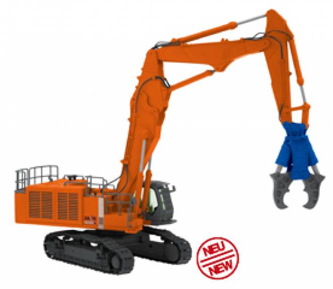 HITACHI ZAXIS 1000K 高リーチ解体機 1:50 HITACHI ZAXIS 1000K 高