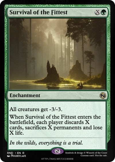 MTG 適者生存Survival of the Fittest 英語版