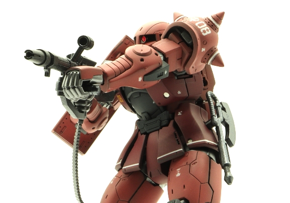 HG 1/144 シャア専用ザクI（オリジン） レビュー（全塗装） - のるすけ