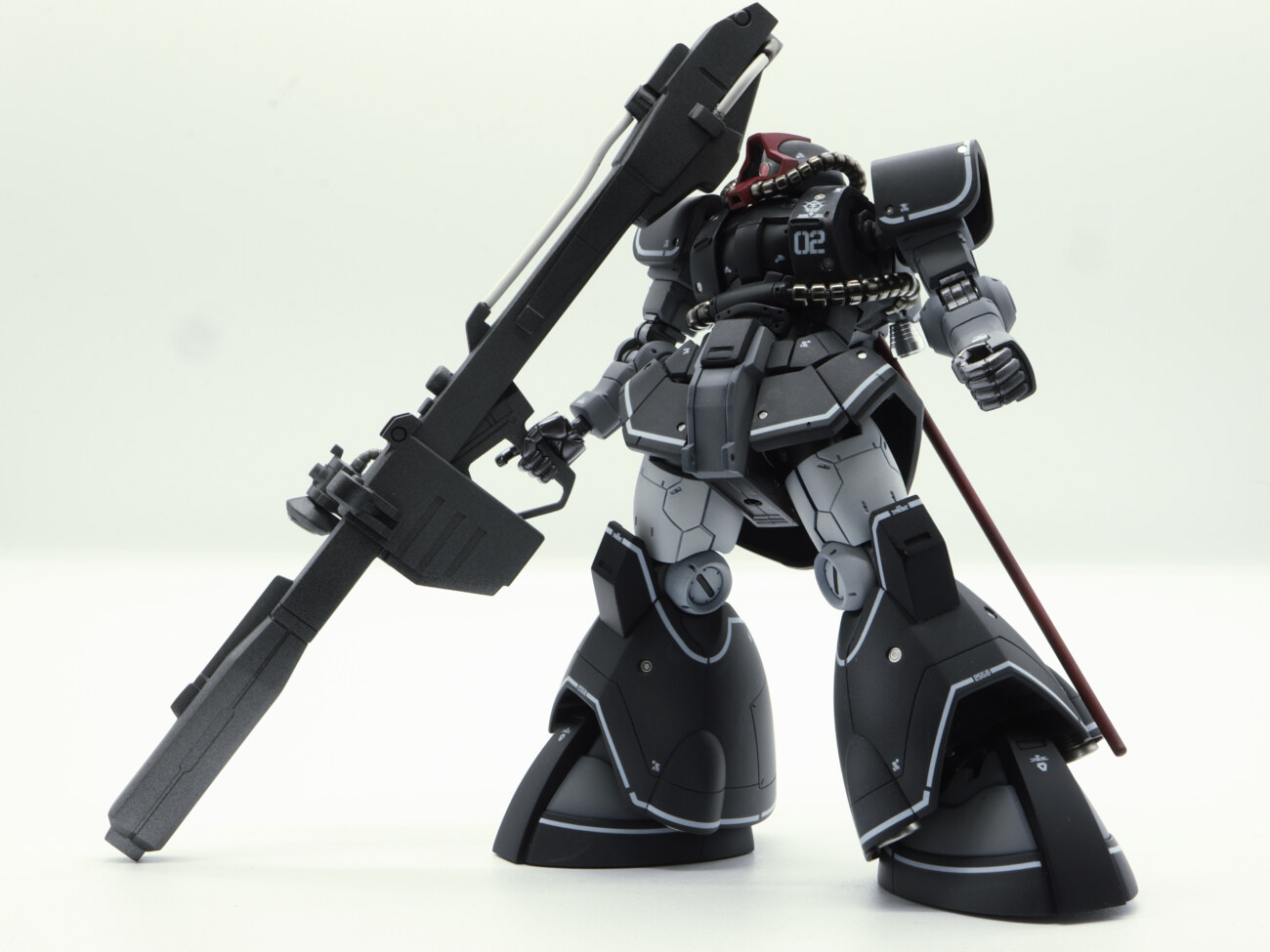HG 1/144 ドム試作実験機 レビュー（全塗装） - のるすけホビー