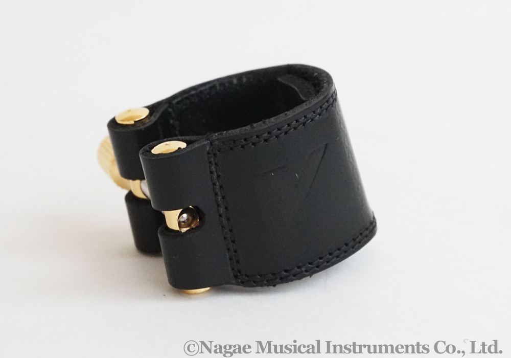 バンドレン ソプラノサックスリガチャー＆プラスチックキャップCUIR