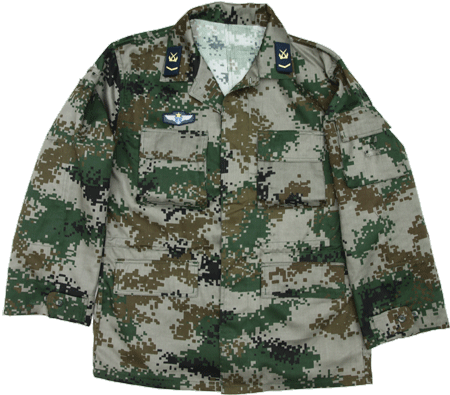 〇七式デジタル迷彩服 上下セット ミリタリーショップ 革ジャン 中田商店