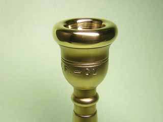 ジェロームカレ V.F.-7S GP トランペット マウスピース ゴールド